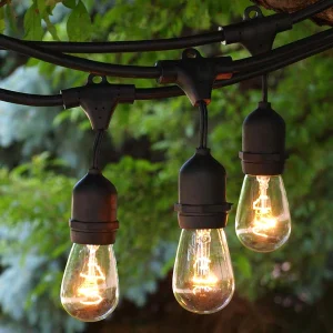 10m 10 bulb solar string lights