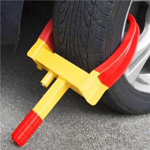 anti theft car wheel lock clamp