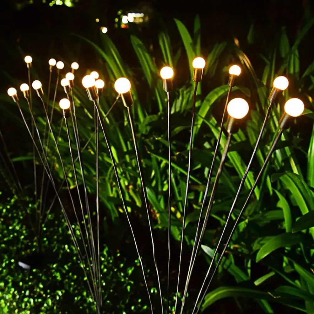 solar powered firefly garden lights solar powered firefly garden lights