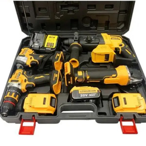 brushless cordless 4pcs power tool set
