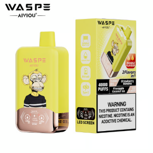 waspe 40,000 puff strawberry, banana, pineapple and coconut ice